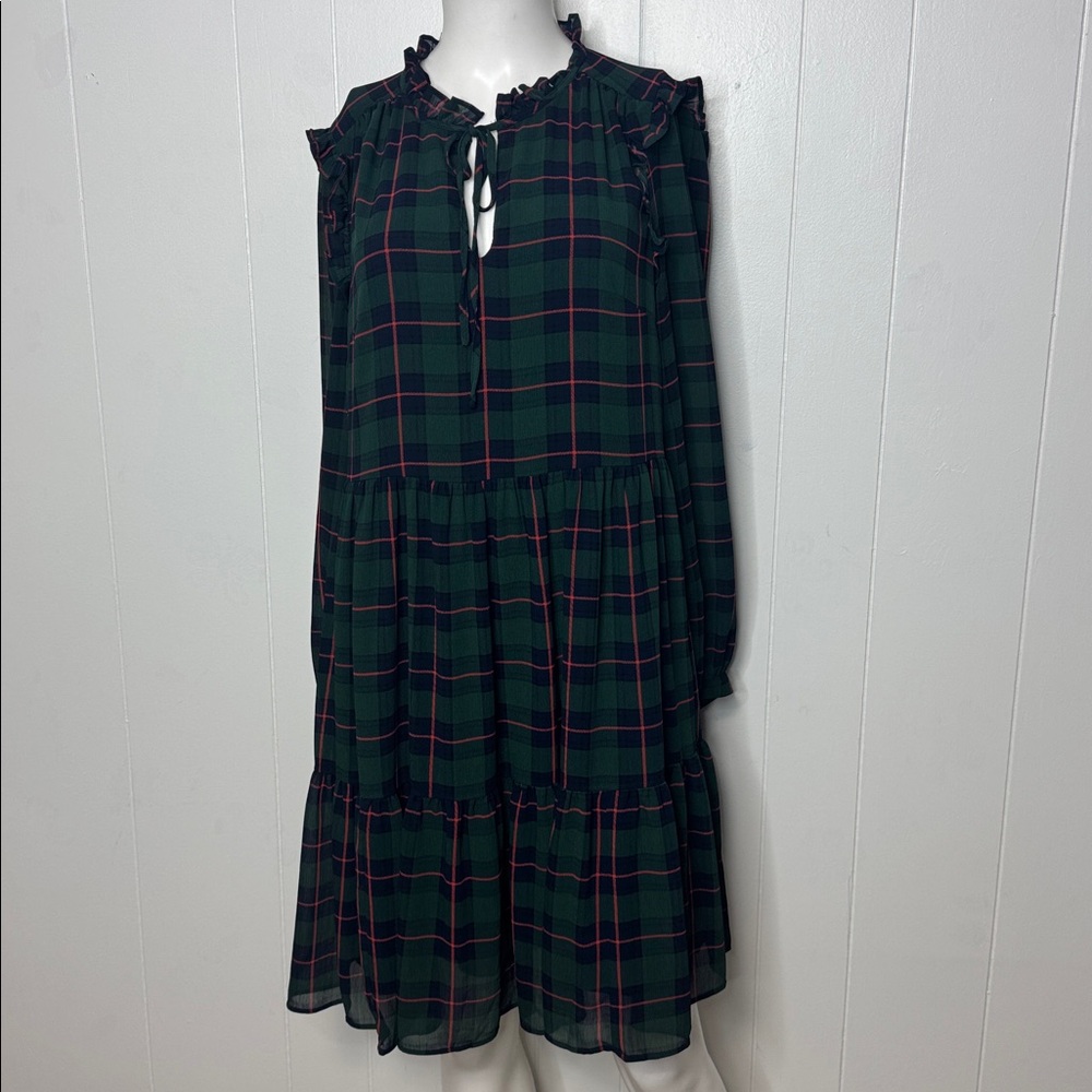 J. Crew plaid dress women’s S